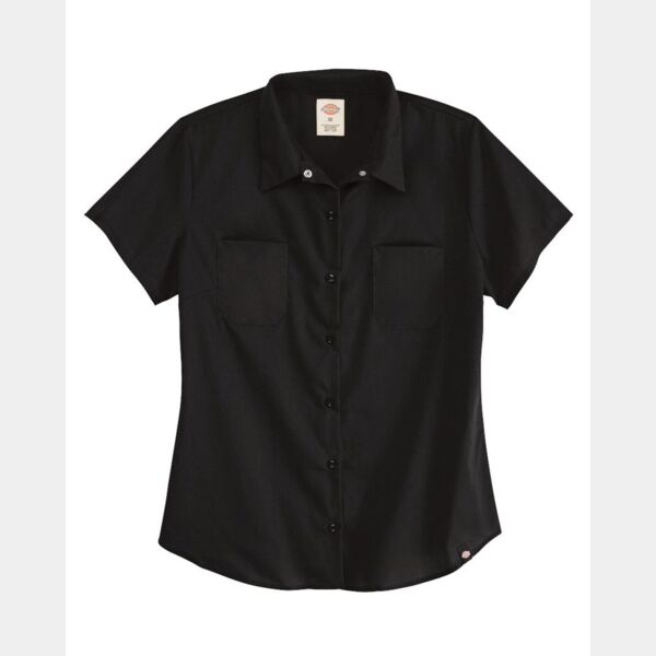 Women's Industrial Short Sleeve Work Shirt Thumbnail