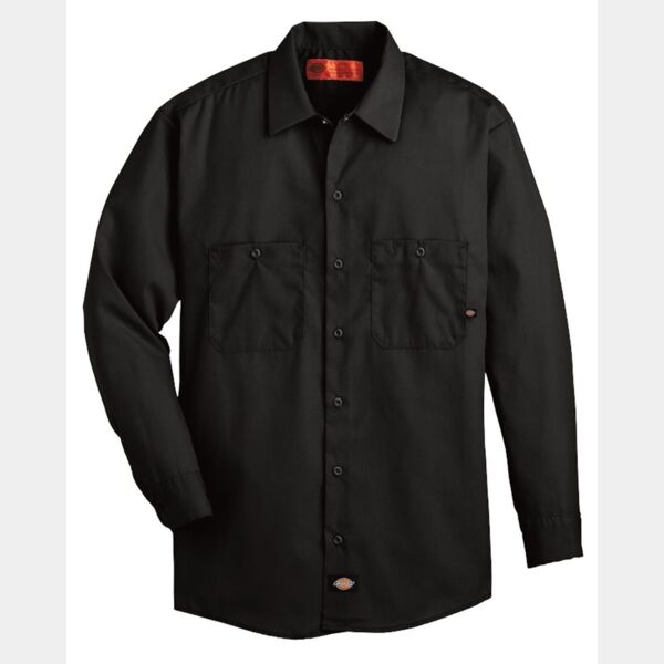 Men's Industrial Long Sleeve Work Shirt Thumbnail