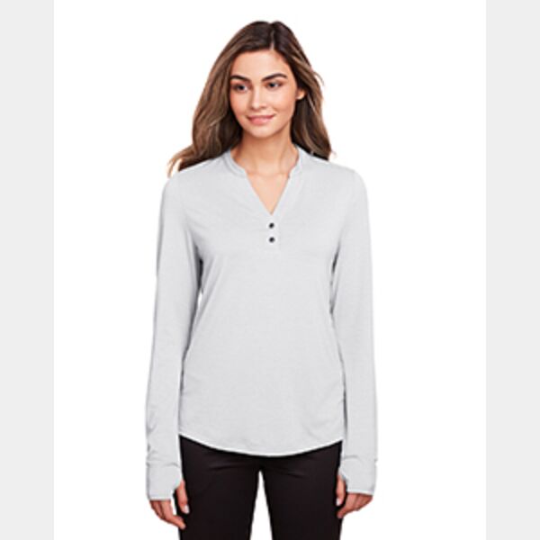 Ladies' JAQ Snap-Up Stretch Performance Pullover Thumbnail