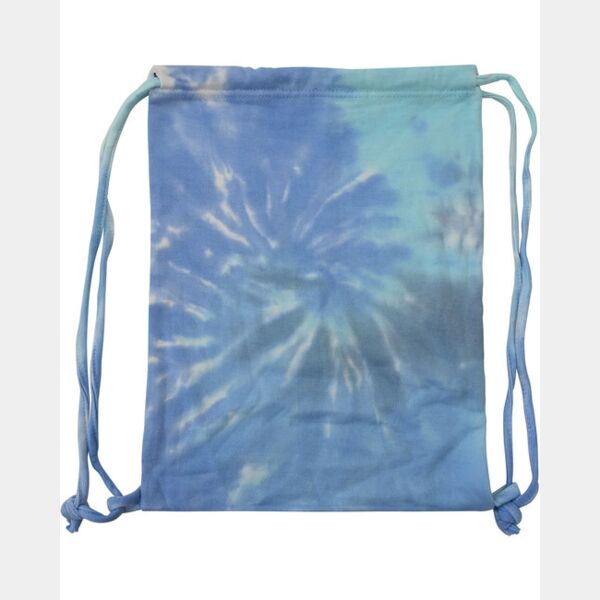 Swirl Tie-Dyed Drawstring Bag Thumbnail