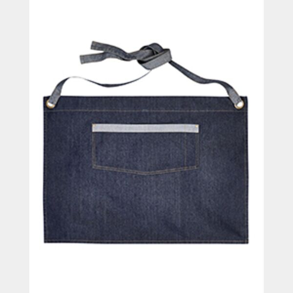 Unisex Domain Contrast Denim Waist Apron Thumbnail