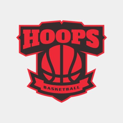 Hoops Basketball logo template  Thumbnail