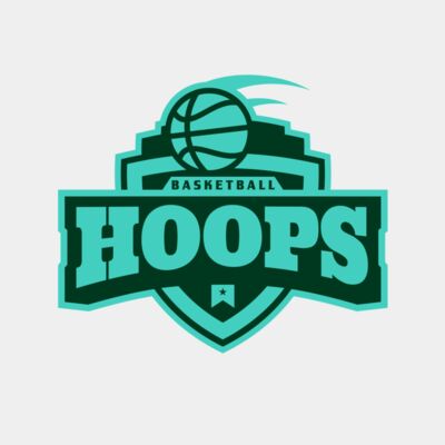 Hoops Basketball logo template 02 Thumbnail