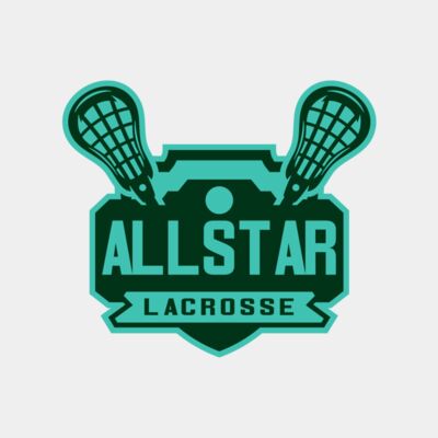 All stars Lacrosse Logo Template Thumbnail