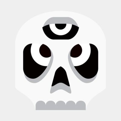 Elements Skulls logo template 18 Thumbnail