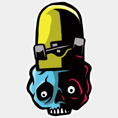 Elements Skulls logo template 105 Thumbnail