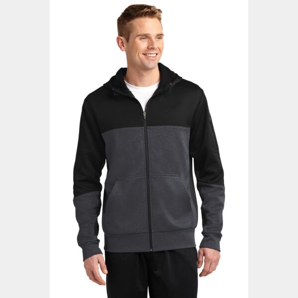 Tech Fleece Colorblock Full Zip Hooded Jacket Thumbnail