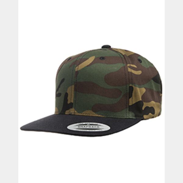 Adult 6-Panel Structured Flat Visor Classic Snapback Thumbnail