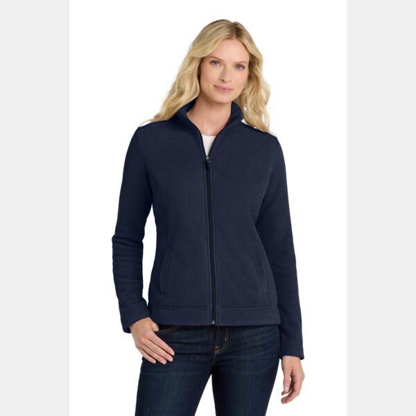 Ladies Ultra Warm Brushed Fleece Jacket Thumbnail
