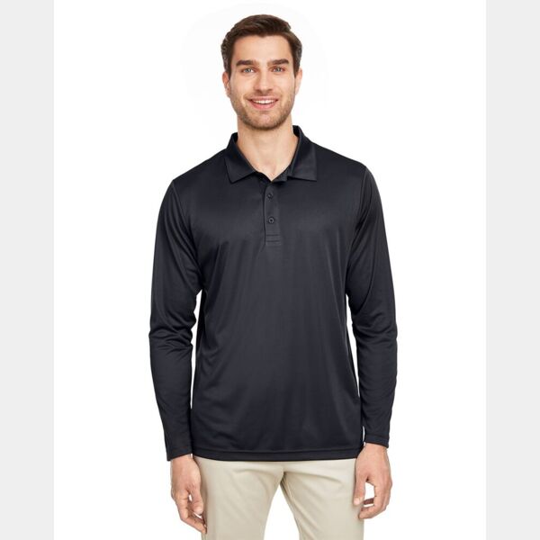 Men's Zone Performance Long Sleeve Polo Thumbnail