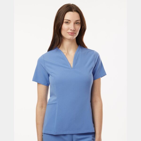 Women's Calix Fit & Flare Scrub V-Neck Top Thumbnail
