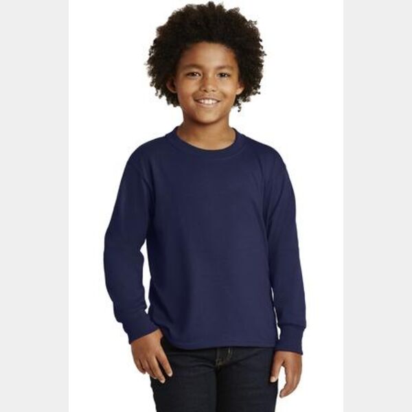 Youth Dri Power ® Active 50/50 Cotton/Poly Long Sleeve T Shirt Thumbnail