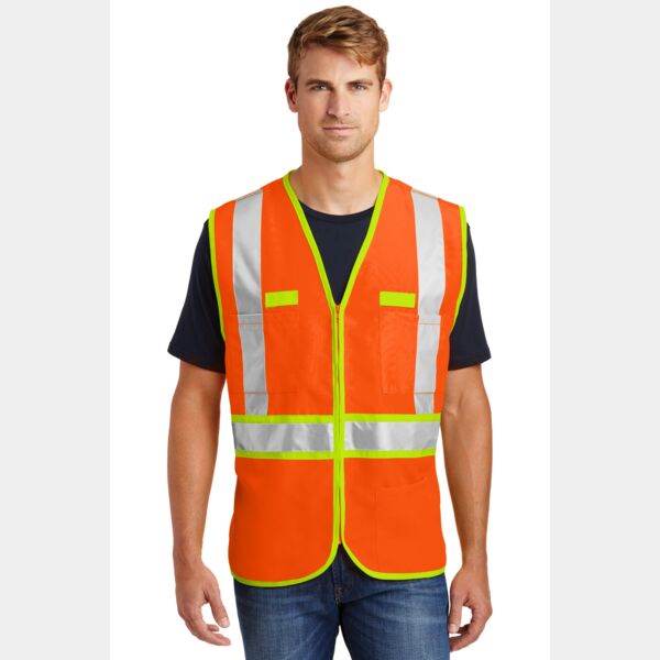 Ansi 107 Class 2 Dual Color Safety Vest Thumbnail