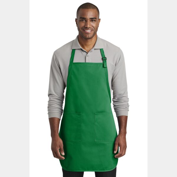 ® Full Length Two Pocket Bib Apron Thumbnail