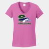 Ladies Heavy Cotton ™ 100% Cotton V Neck T Shirt Thumbnail