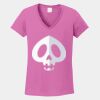 Ladies Heavy Cotton ™ 100% Cotton V Neck T Shirt Thumbnail