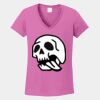 Ladies Heavy Cotton ™ 100% Cotton V Neck T Shirt Thumbnail