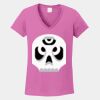 Ladies Heavy Cotton ™ 100% Cotton V Neck T Shirt Thumbnail