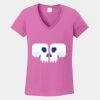 Ladies Heavy Cotton ™ 100% Cotton V Neck T Shirt Thumbnail