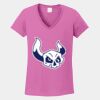 Ladies Heavy Cotton ™ 100% Cotton V Neck T Shirt Thumbnail