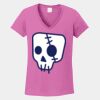 Ladies Heavy Cotton ™ 100% Cotton V Neck T Shirt Thumbnail