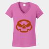 Ladies Heavy Cotton ™ 100% Cotton V Neck T Shirt Thumbnail