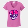 Ladies Heavy Cotton ™ 100% Cotton V Neck T Shirt Thumbnail