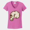 Ladies Heavy Cotton ™ 100% Cotton V Neck T Shirt Thumbnail