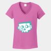 Ladies Heavy Cotton ™ 100% Cotton V Neck T Shirt Thumbnail
