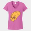 Ladies Heavy Cotton ™ 100% Cotton V Neck T Shirt Thumbnail