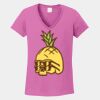 Ladies Heavy Cotton ™ 100% Cotton V Neck T Shirt Thumbnail