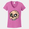 Ladies Heavy Cotton ™ 100% Cotton V Neck T Shirt Thumbnail