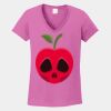 Ladies Heavy Cotton ™ 100% Cotton V Neck T Shirt Thumbnail