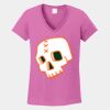 Ladies Heavy Cotton ™ 100% Cotton V Neck T Shirt Thumbnail