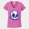 Ladies Heavy Cotton ™ 100% Cotton V Neck T Shirt Thumbnail