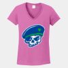Ladies Heavy Cotton ™ 100% Cotton V Neck T Shirt Thumbnail