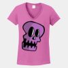 Ladies Heavy Cotton ™ 100% Cotton V Neck T Shirt Thumbnail