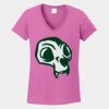 Ladies Heavy Cotton ™ 100% Cotton V Neck T Shirt Thumbnail