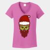 Ladies Heavy Cotton ™ 100% Cotton V Neck T Shirt Thumbnail
