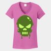 Ladies Heavy Cotton ™ 100% Cotton V Neck T Shirt Thumbnail