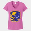 Ladies Heavy Cotton ™ 100% Cotton V Neck T Shirt Thumbnail