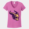 Ladies Heavy Cotton ™ 100% Cotton V Neck T Shirt Thumbnail