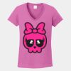 Ladies Heavy Cotton ™ 100% Cotton V Neck T Shirt Thumbnail