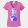 Ladies Heavy Cotton ™ 100% Cotton V Neck T Shirt Thumbnail