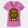 Ladies Heavy Cotton ™ 100% Cotton V Neck T Shirt Thumbnail