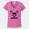 Ladies Heavy Cotton ™ 100% Cotton V Neck T Shirt Thumbnail