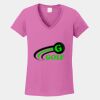 Ladies Heavy Cotton ™ 100% Cotton V Neck T Shirt Thumbnail
