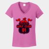 Ladies Heavy Cotton ™ 100% Cotton V Neck T Shirt Thumbnail