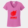 Ladies Heavy Cotton ™ 100% Cotton V Neck T Shirt Thumbnail
