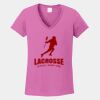 Ladies Heavy Cotton ™ 100% Cotton V Neck T Shirt Thumbnail